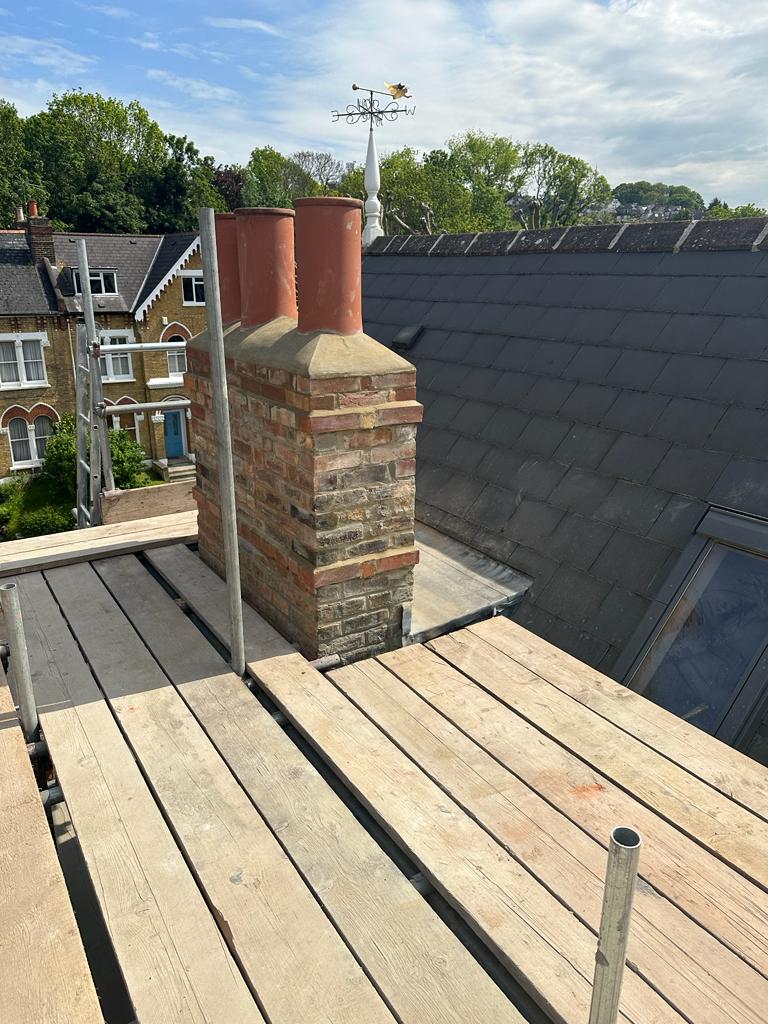 Chimney restoration Pictures After